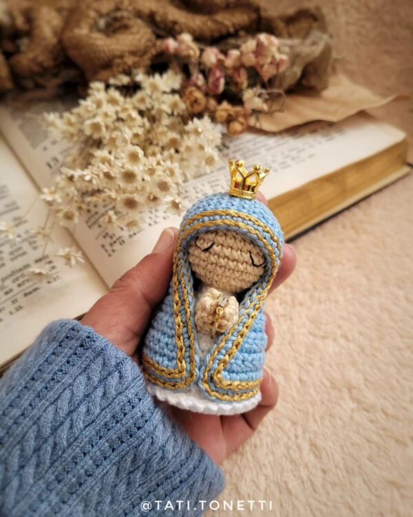 E-book Mini Nossa Senhora em Amigurumi - Imagem 18