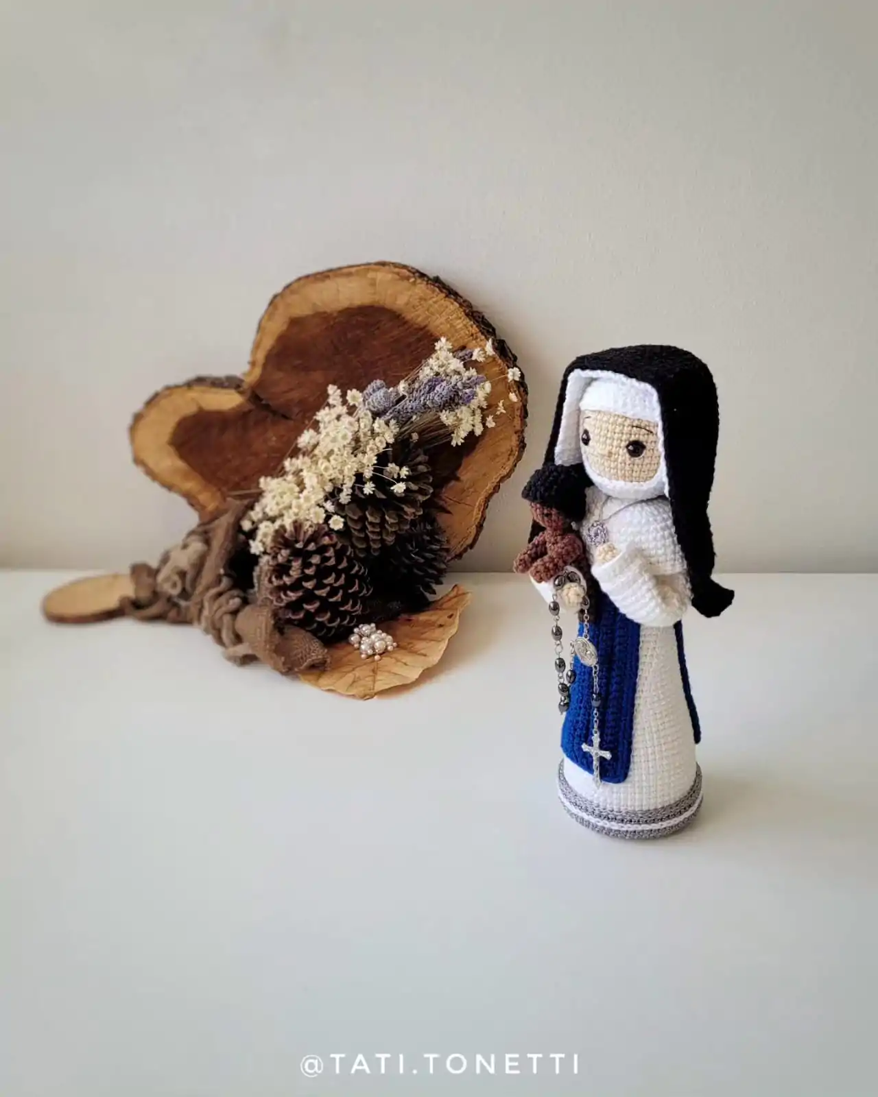 Santa Dulce dos Pobres em Amigurumi | E-book em PDF