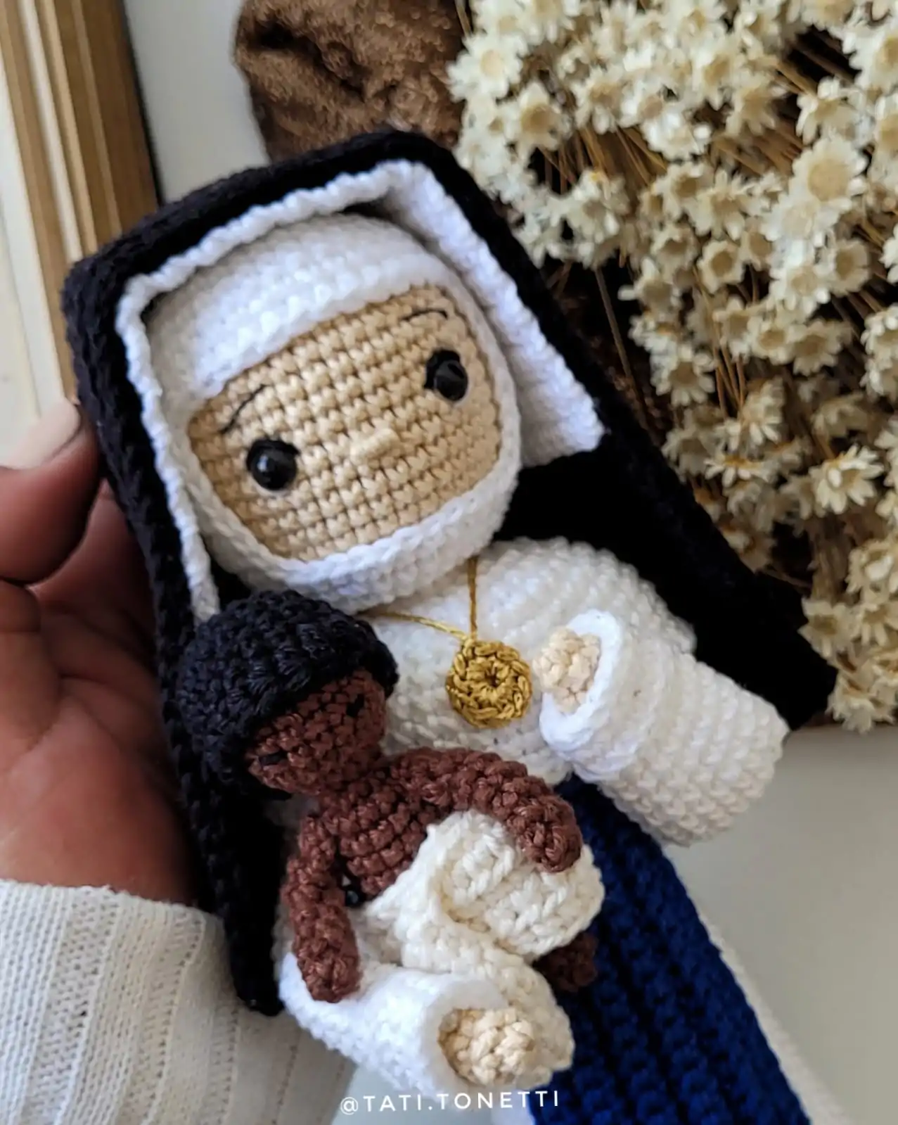 Santa Dulce dos Pobres em Amigurumi | E-book em PDF - Imagem 9