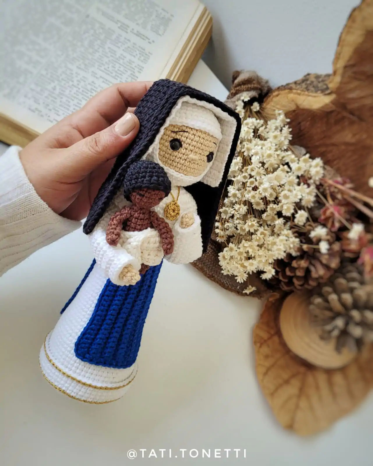 Santa Dulce dos Pobres em Amigurumi | E-book em PDF - Imagem 6