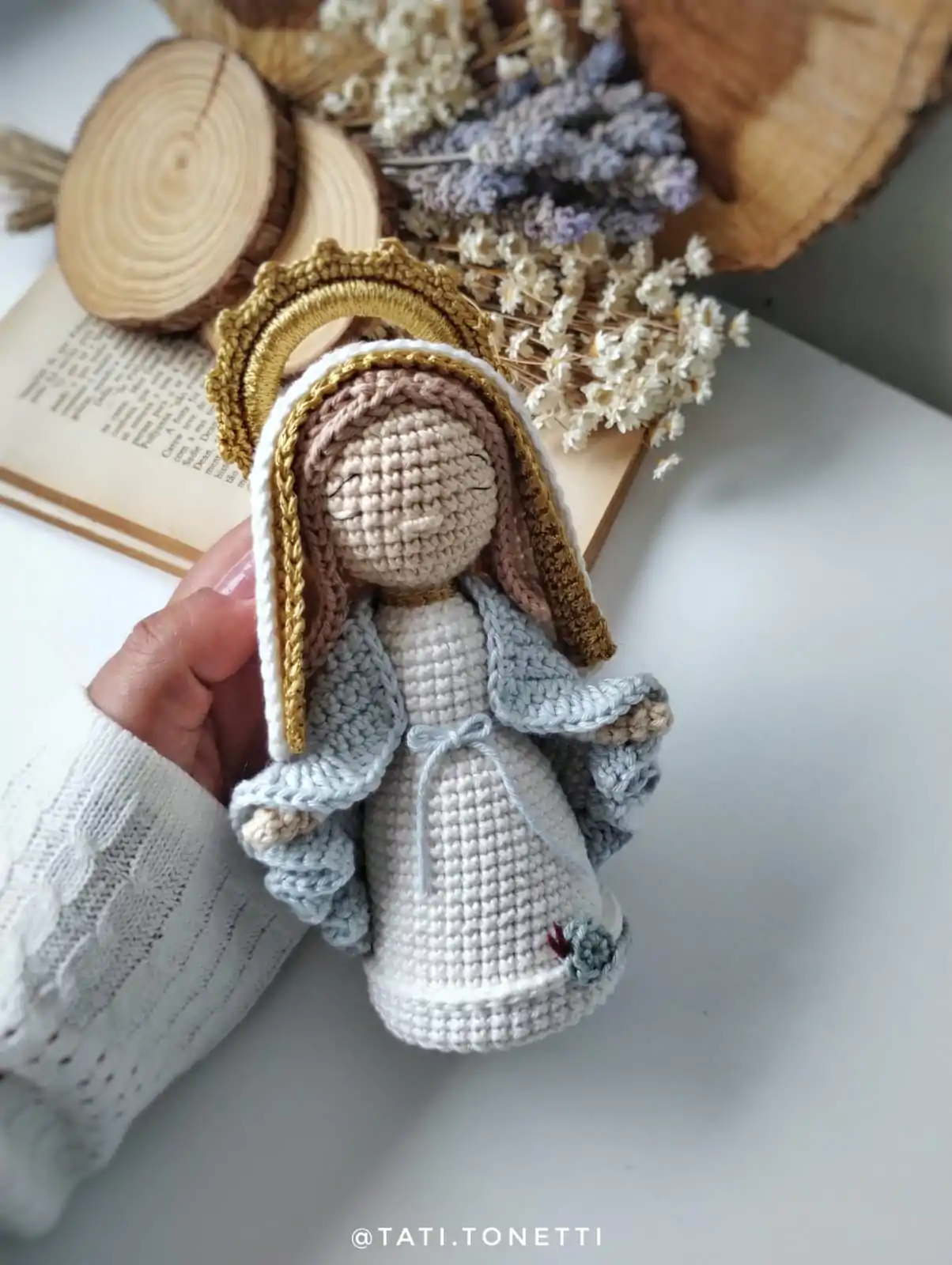 Nossa Senhora das Graças em Amigurumi | Combo E-book PDF - Imagem 11