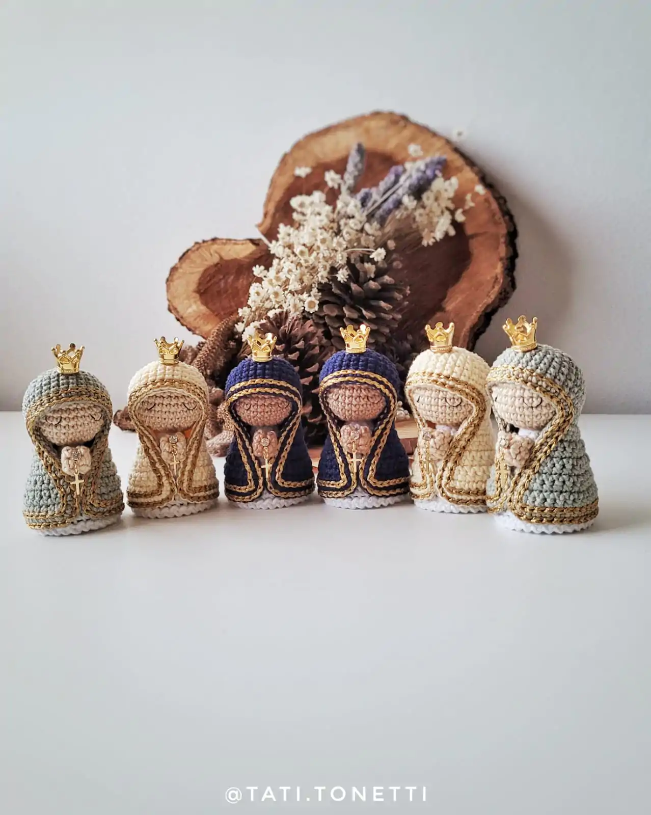 Mini Nossa Senhora em Amigurumi | E-book em PDF - Imagem 2