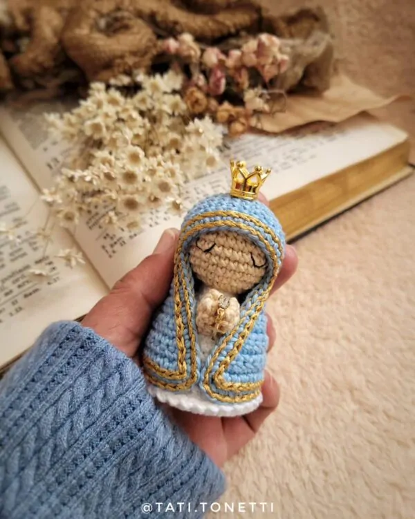 E-book Mini Nossa Senhora em Amigurumi - Imagem 18