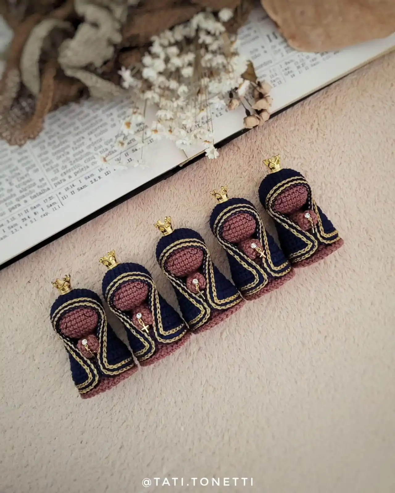 Mini Nossa Senhora em Amigurumi | E-book em PDF - Imagem 4