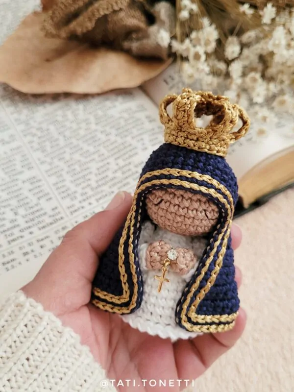 E-book Mini Nossa Senhora em Amigurumi - Imagem 5