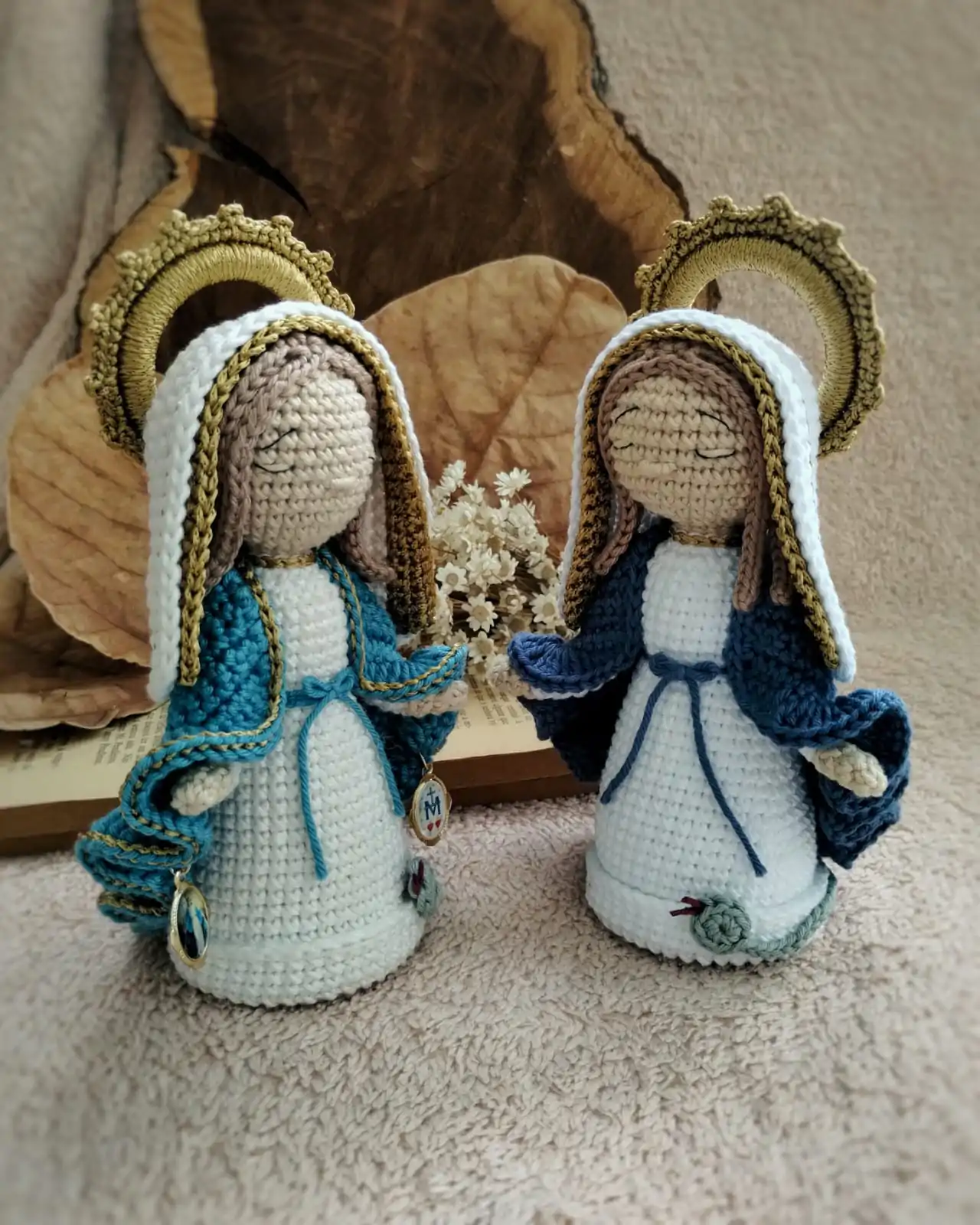 Nossa Senhora das Graças 17 cm em Amigurumi | E-book PDF - Imagem 3