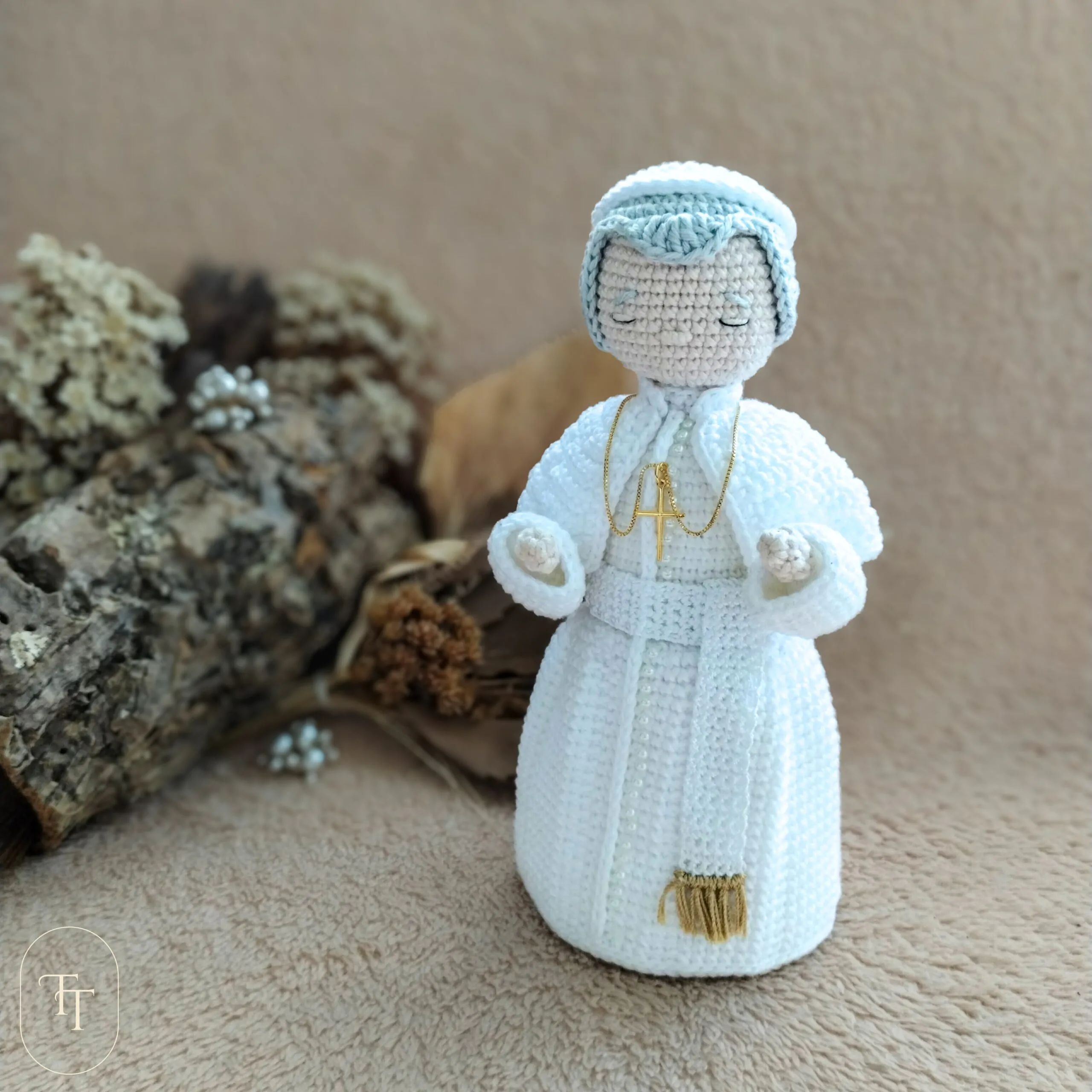 São João Paulo II em Amigurumi | E-book em PDF - Imagem 2