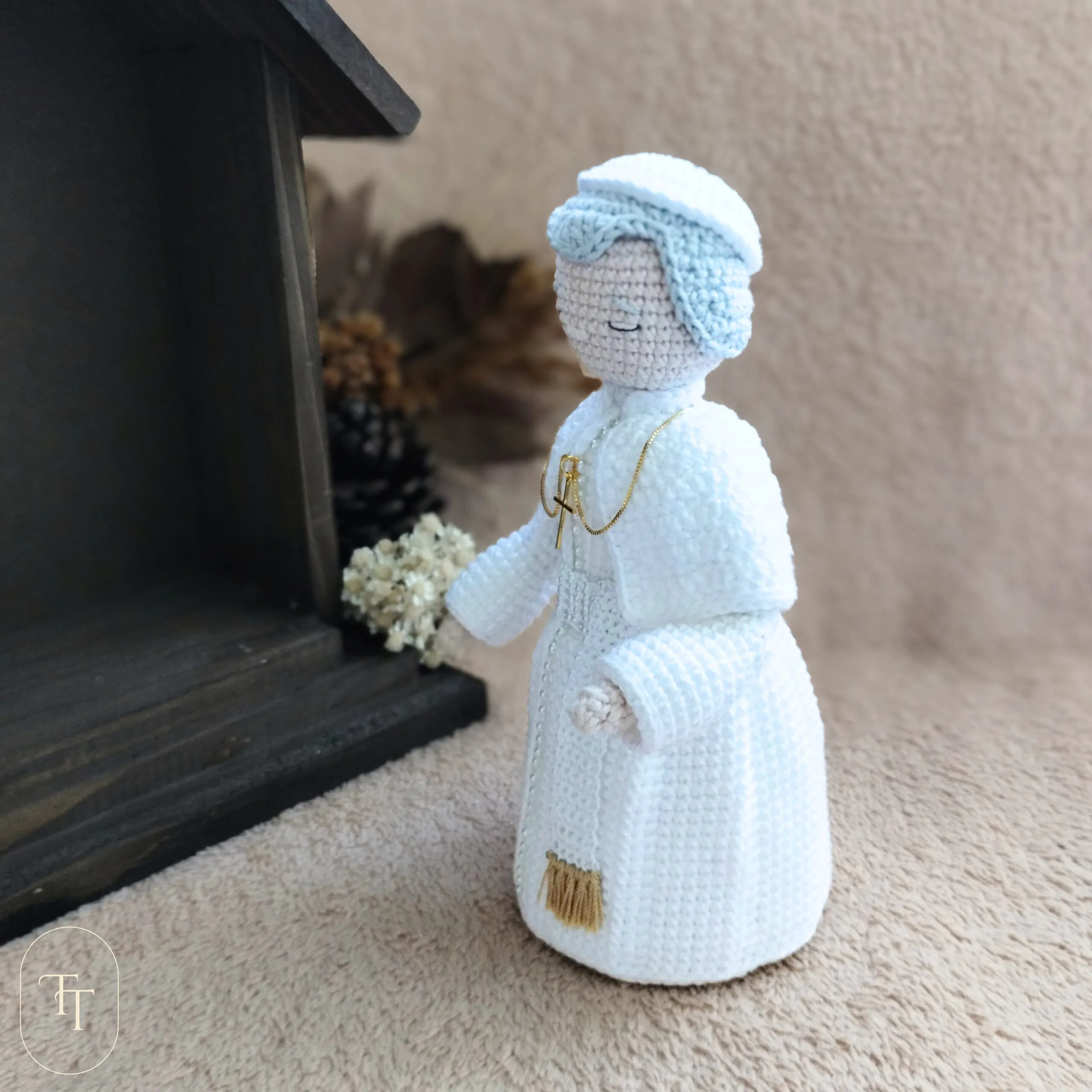 São João Paulo II em Amigurumi | E-book em PDF - Imagem 4