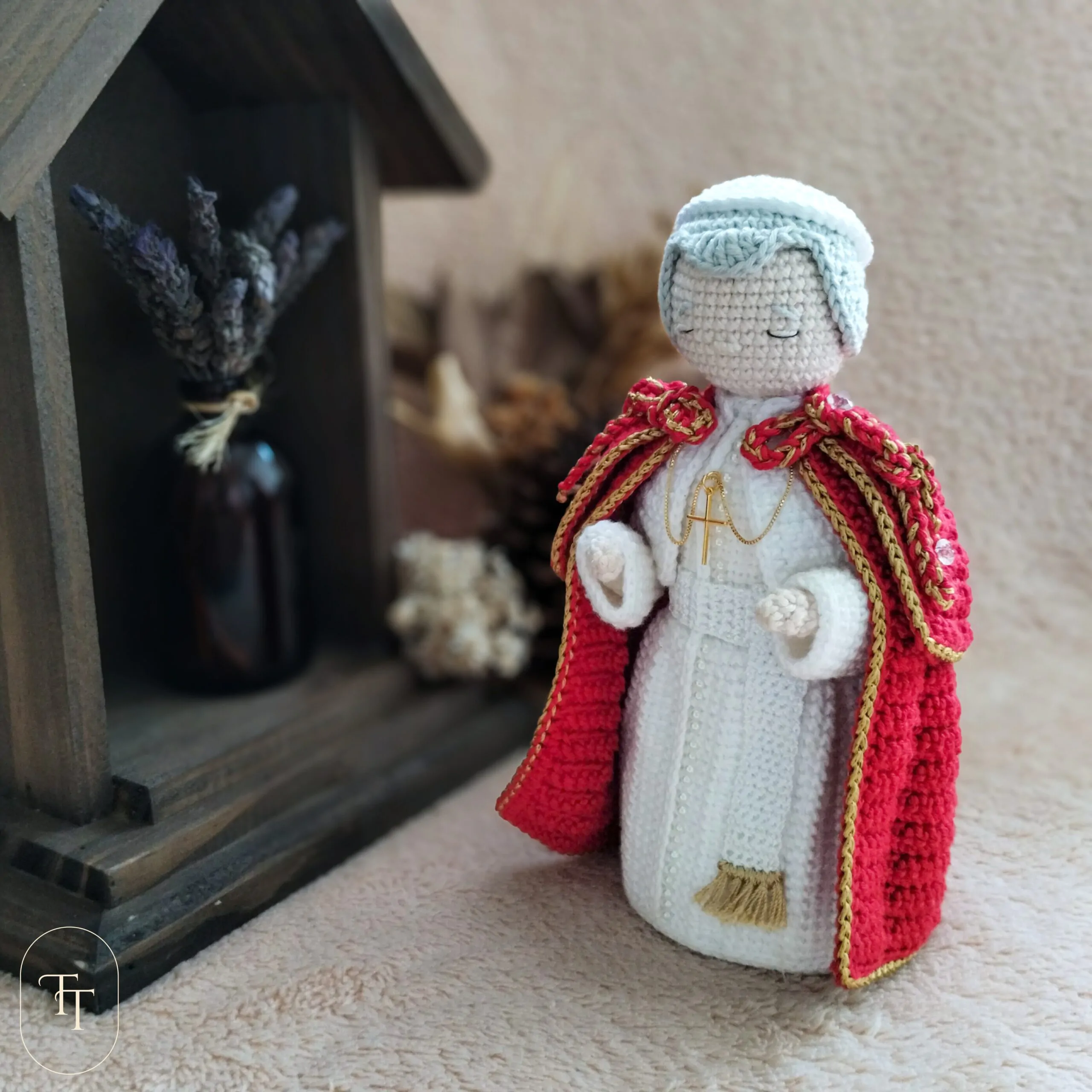 São João Paulo II em Amigurumi | E-book em PDF - Imagem 3